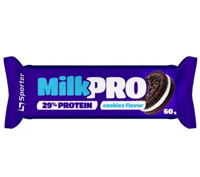 Протеиновый батончик Sporter Milk Pro 60 г Печенье
