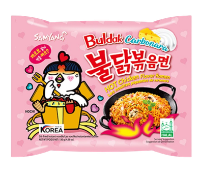 Локшина Buldak Carbonara Samyang 130г