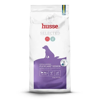 Сухий корм для літніх собак від 7 років Husse Hypoallergenic Flexcare™ Senior – гіпоалергенний, для чутливого травлення та підтримки суглобів, 7 кг