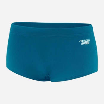 Подростковые плавки-шорты для мальчика Aqua Speed Kevin 752-02 140 см Бирюзовые (5905718625390)