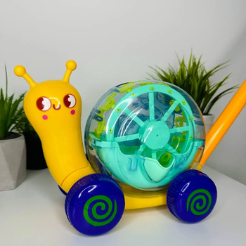 Игрушка генератор мыльных пузырей Улитка
