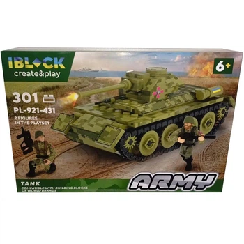 Конструктор Боевой Танк iBlock Army 301 Деталь