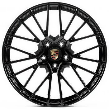 Литі диски Replica Porsche (PR704) R20 W9.5 PCD5x130 ET46 DIA71.6 (gloss black)