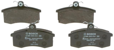 Гальмівні колодки дискові Bosch VAZ (0 986 495 214)