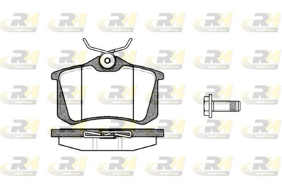 Тормозные колодки дисковые Roadhouse Передние RH 2263.05 (RH 2263.05)