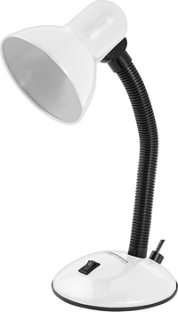 Lampa biurkowa Esperanza E27 Arcturus Biała (ELD107W)