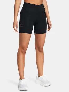 Велосипедки жіночі Under Armour UA Launch 6" Short 1383418-001 M Чорні (196885718175)