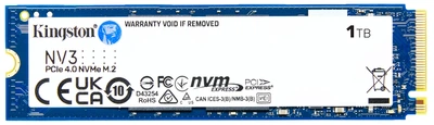 Накопичувач SSD 1TB M.2 NVMe Kingston NV3 M.2 2280 PCIe Gen4.0 x4 (SNV3S/1000G)