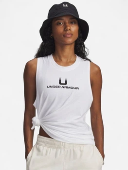 Майка жіноча Under Armour UA Varsity U Tank 6006972-100 S Біла (198632931837)