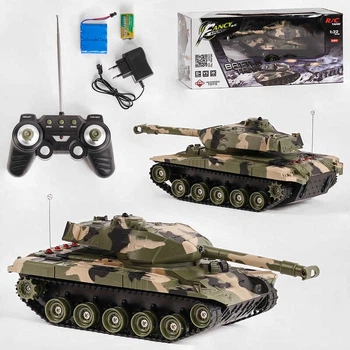 Танк на радиоуправлении HB-TK 05 аккумулятор 48V свет звук (424685-06)