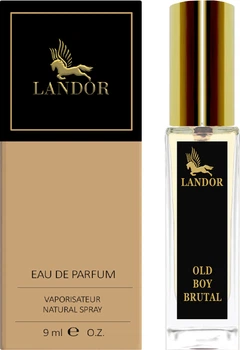 Миниатюра Парфюмированная вода для мужчин Landor Old Boy Brutal 9 мл (4820243191701)