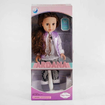 Кукла a 663 b (24/2) "Модница", аксессуары, 45 см, в коробке