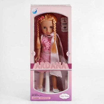 Кукла a 667 d (24/2) "Модница", аксессуары, 45 см, в коробке