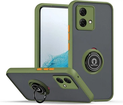 Защитный чехол MatteLuxe Motorola G84 (с кольцом) Khaki (38253-17)