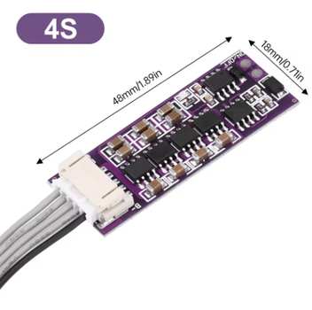 BMS Li-ion Lifepo4 LTO литиевая батарея активный эквалайзер балансировочная плата 4S