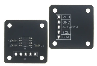 MT6701 – I2C модуль магнитного датчика угла поворота 14-бит энкодер MagnTek (AS5600)