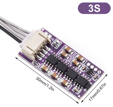 BMS Li-ion Lifepo4 LTO литиевая батарея активный эквалайзер балансировочная плата 3S
