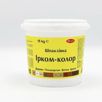 Шпаклівка Ircom Ірком-Колор IR-23 Сосна 15 кг