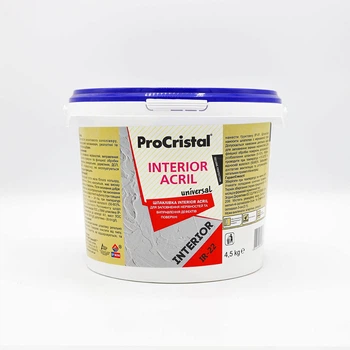 Шпаклевка интерьерная ProCristal Interior Acryl IR-22 4,5 кг