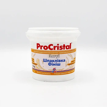 Шпаклевка финишная ProCristal Finish Acryl IR-24 1,5 кг