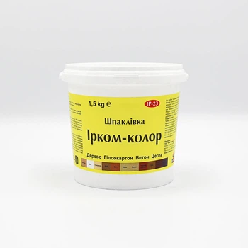 Шпаклевка Ircom Ирком-Колор IR-23 Белый 1,5 кг