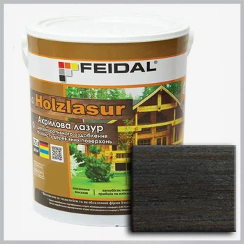 Акриловая лазурь Holzlasur Feidal венге 0,75 л