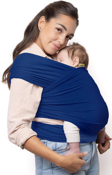 Chusta do noszenia dziecka Boba Wrap Serenity Dark Blue (854086005653)