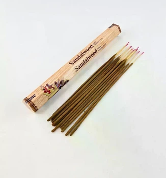 Ароматические палочки Darshan Sandalwood 14 шт, натуральные пыльцовые 35918