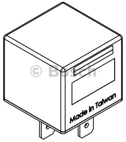Реле поворотів 24V Bosch (0 986 AH0 204)