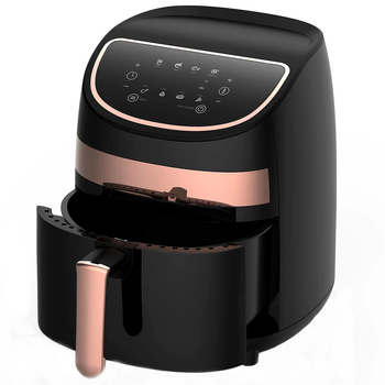 Мультипечь Deerma KZ100 3L — удобная аэрофритюрница для приготовления вкусных и полезных блюд без масла. 8 программ, сенсорное управление, антипригарное покрытие
