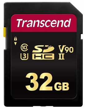 Карта пам'яті Transcend SD 32GB C10 UHS-II U3 R285/W220MB/s 4K