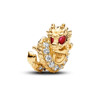 Срібна бусина Pandora Пандора Китайський рік дракона 763069C01