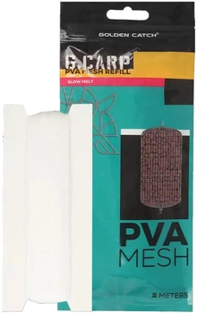 Сетка ПВА Golden Catch G.Carp PVA Mesh Refill Stick Slow Melt 5 м Ø 16 мм (3265030)