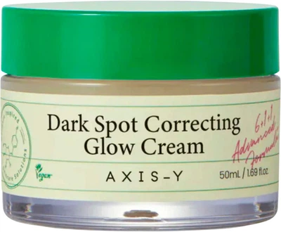 フェイスクリーム axsxk Крем Axis-Y Dark Spot Correcting Glow Cream для осветления лица 50