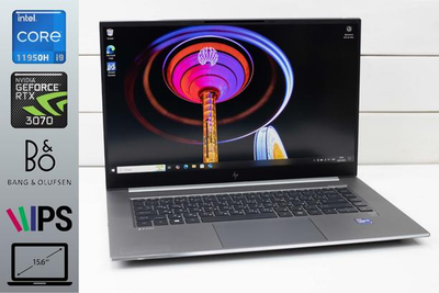 Игровой ноутбук HP ZBook Studio 15 G8 | i9-11950H | 32GB RAM | 1TB SSD | RTX 3070 | FHD 15.6” Б/У