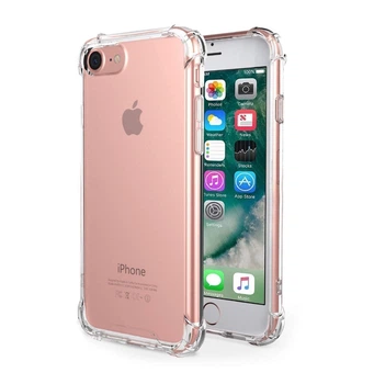 Прозорий ударостійкий силіконовий чохол для iPhone 7/8
