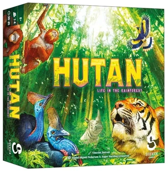 Настільна гра Lord of Boards hutan: Життя в тропіках (hutan: Life in the Rainforest)