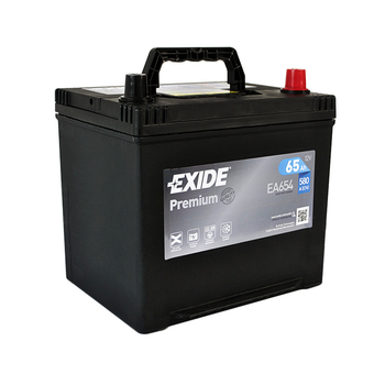 Автомобильный аккумулятор EXIDE Premium Asia EA654 65Аh 580Ah R+ EA654