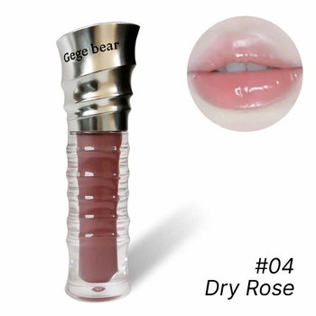 Зеркальный увлажняющий блеск для губ Gege Bear #04 Dry Rose