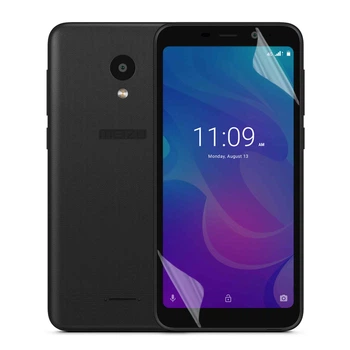 Антишпигун приватна плівка гідрогелева для смартфона Meizu M8 Lite протиударна прозора
