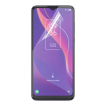 Антишпион приватная плёнка гидрогелевая для смартфона TCL 306 противоударная прозрачная