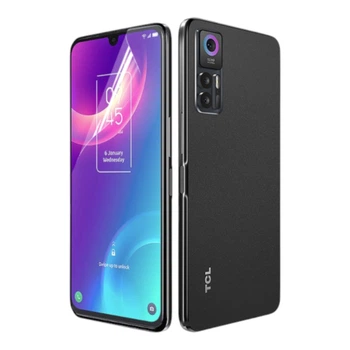 Антишпион приватная плёнка гидрогелевая для смартфона TCL 30 противоударная прозрачная