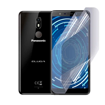 Антишпион приватная плёнка гидрогелевая для смартфона Panasonic Eluga Ray 530 противоударная прозрачная