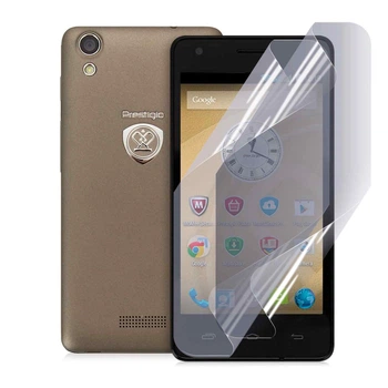 Антишпион приватная плёнка гидрогелевая для смартфона Prestigio MultiPhone 5454 DUO противоударная прозрачная