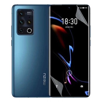 Антишпигун приватна плівка гідрогелева для смартфона Meizu 18s протиударна прозора