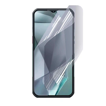 Антишпион приватная плёнка гидрогелевая для смартфона Oukitel WP35 противоударная прозрачная