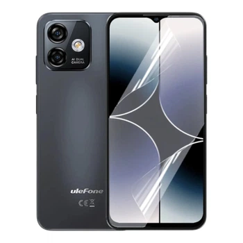 Антишпион приватная плёнка гидрогелевая для смартфона Ulefone Note 16 Pro противоударная прозрачная