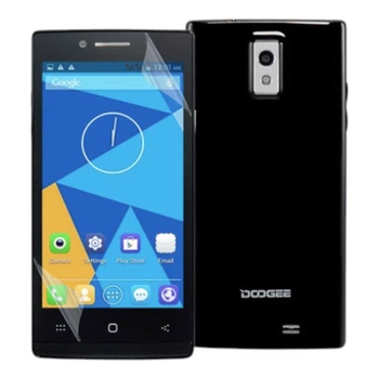 Антишпион приватная плёнка гидрогелевая для смартфона Doogee Latte DG450 противоударная прозрачная