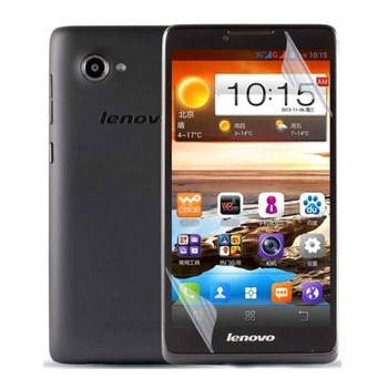 Антишпион приватная плёнка гидрогелевая для смартфона Lenovo A889 противоударная прозрачная