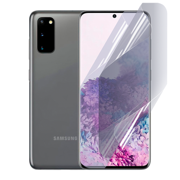 Антишпигун приватна плівка гідрогелева для смартфона Samsung Galaxy S20 протиударна прозора